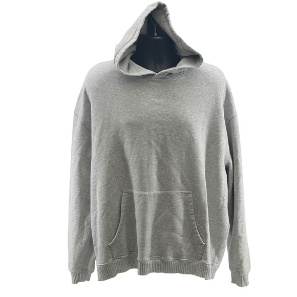 Elwood Other - Elwood Core Hoodie XL Gray Organic Cotton Pullover Heavyweight Relaxed Fit